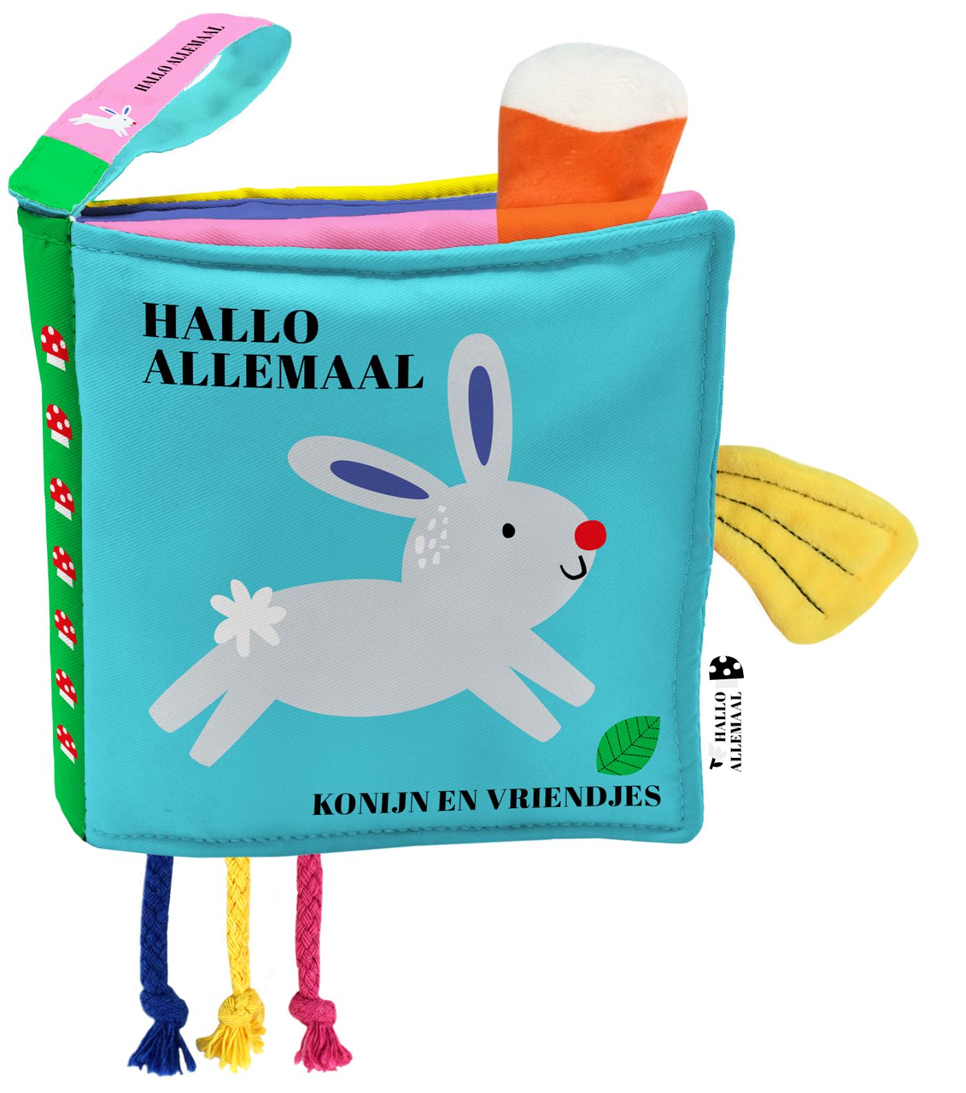 Omslag van Hallo allemaal - Konijn en vriendjes