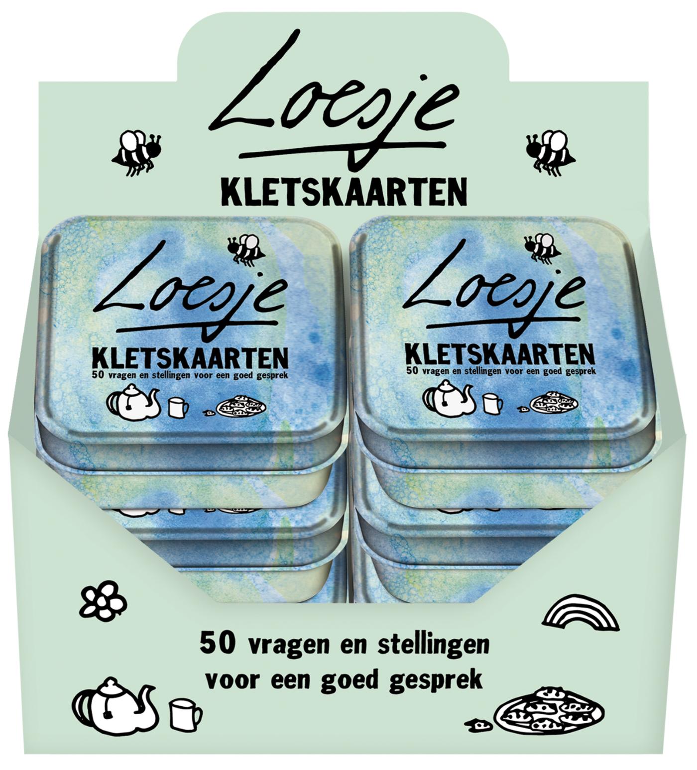 Omslag van Display Loesje - Kletskaarten 1 x 6 ex.