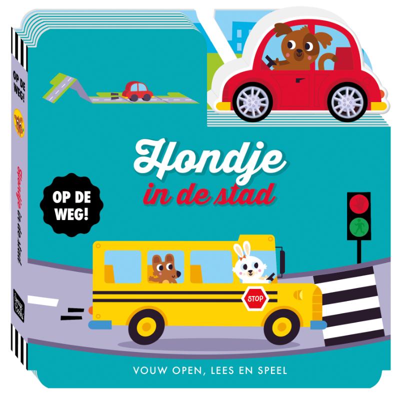 Omslag van Op de weg - Hondje in de stad