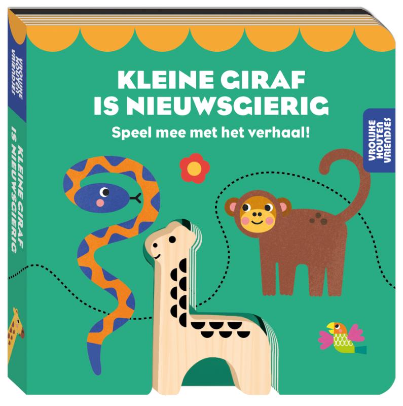 Omslag van Kleine giraf is nieuwsgierig