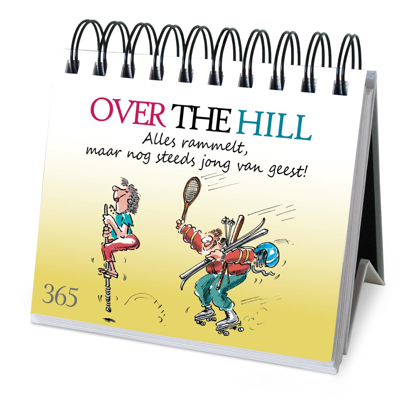 Omslag van 365-dagen cadeauboek - Over the hill