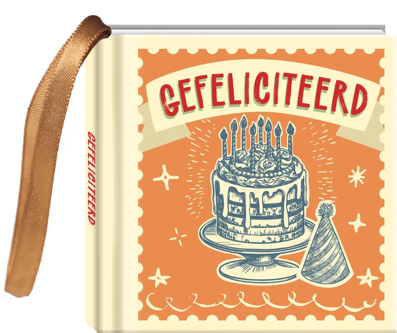 Omslag van Mini cadeauboekje - Gefeliciteerd