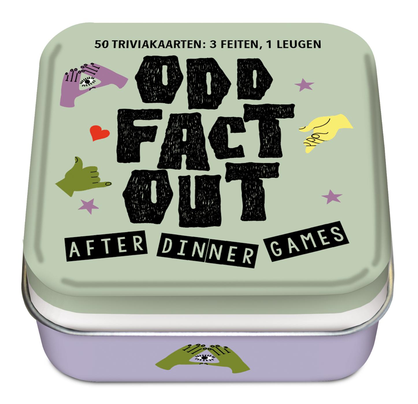 Omslag van After dinner game - Odd fact out