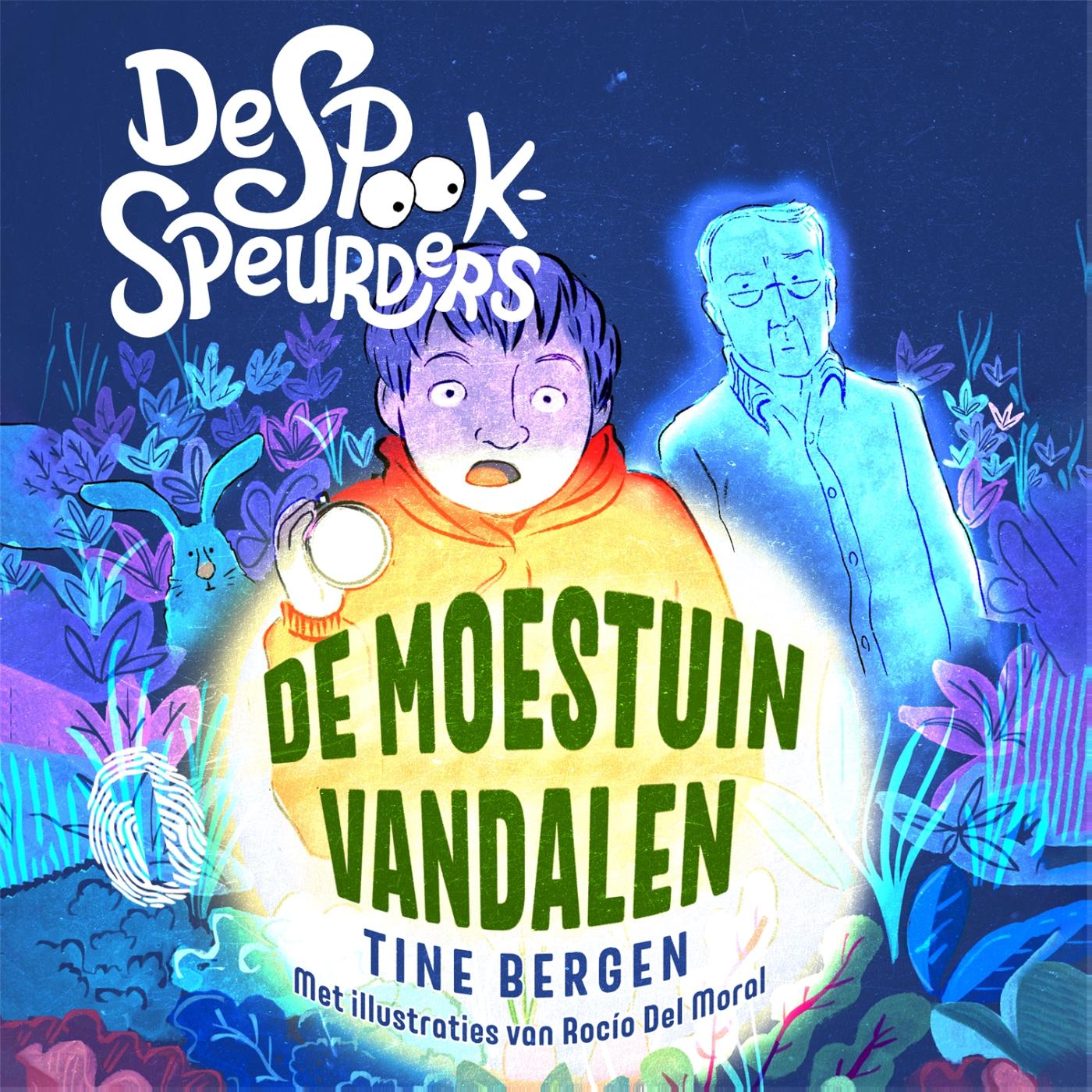 Omslag van De spookspeurders en de moestuinvandalen