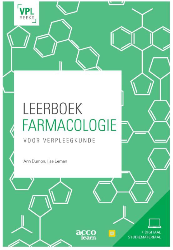Omslag van Leerboek farmacologie voor verpleegkunde