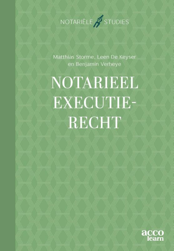 Omslag van Notarieel executierecht editie 2022