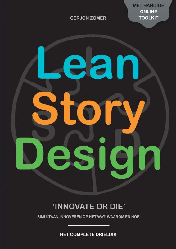 Omslag van Lean Story Design drieluik (zwart-wit)