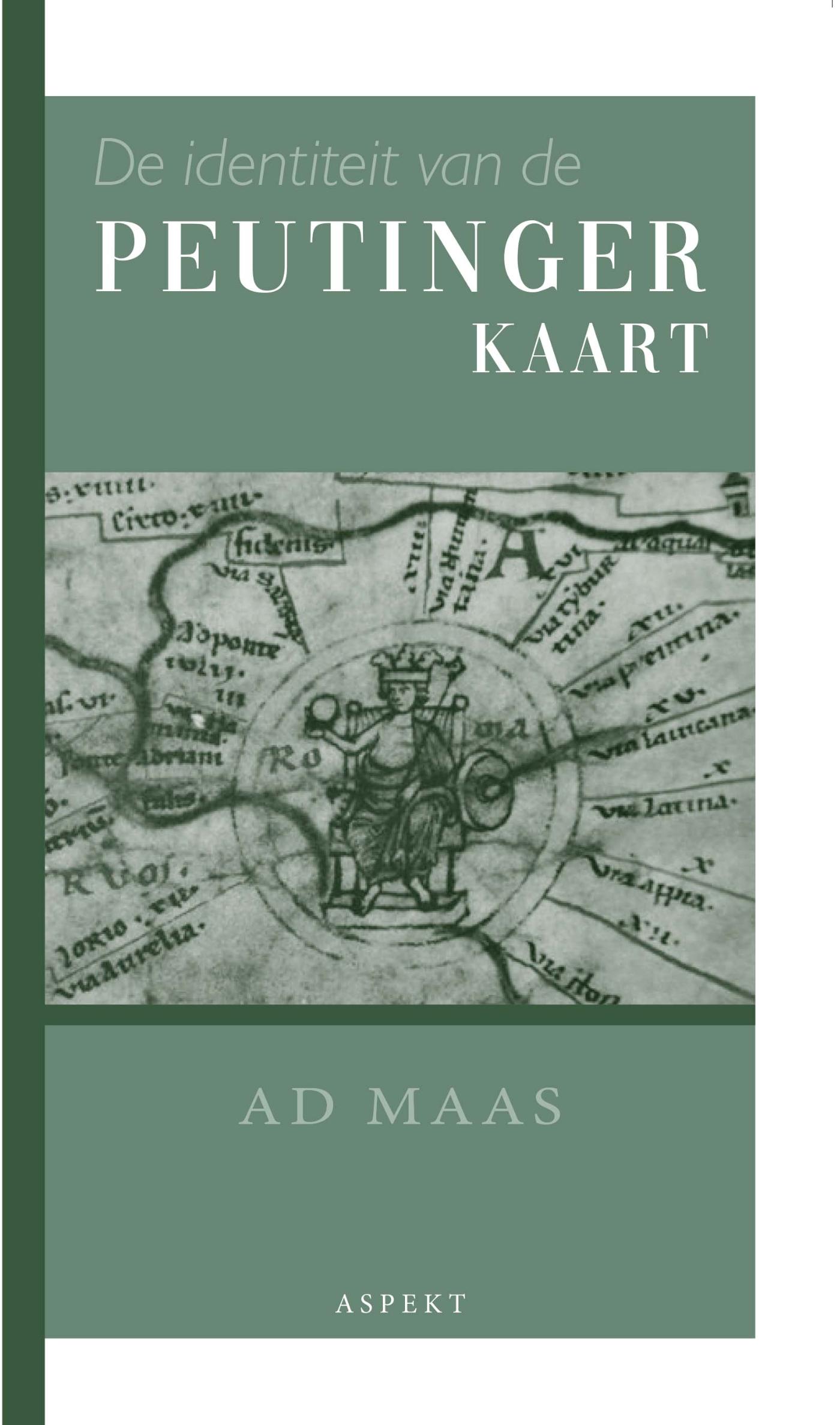 Omslag van De identiteit van de Peutinger-kaart
