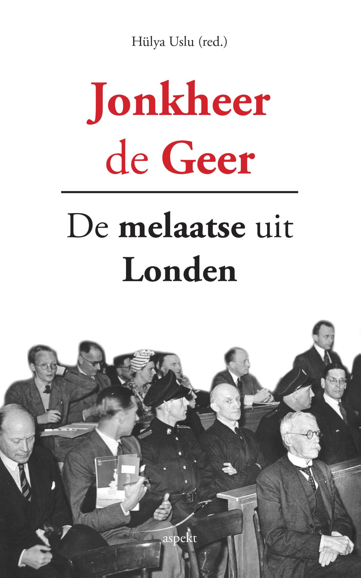 Omslag van Jonkheer de Geer
