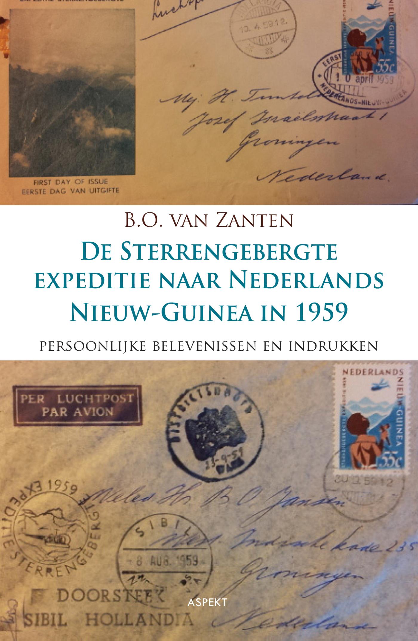 Omslag van De Sterrengebergte expeditie naar Nederlands Nieuw-Guinea in 1959
