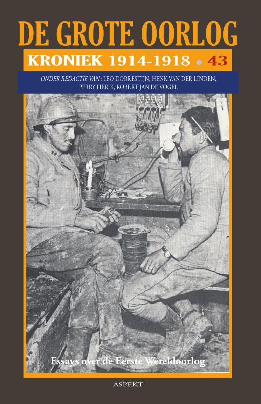 Omslag van De Grote Oorlog, Kroniek 1914-1918