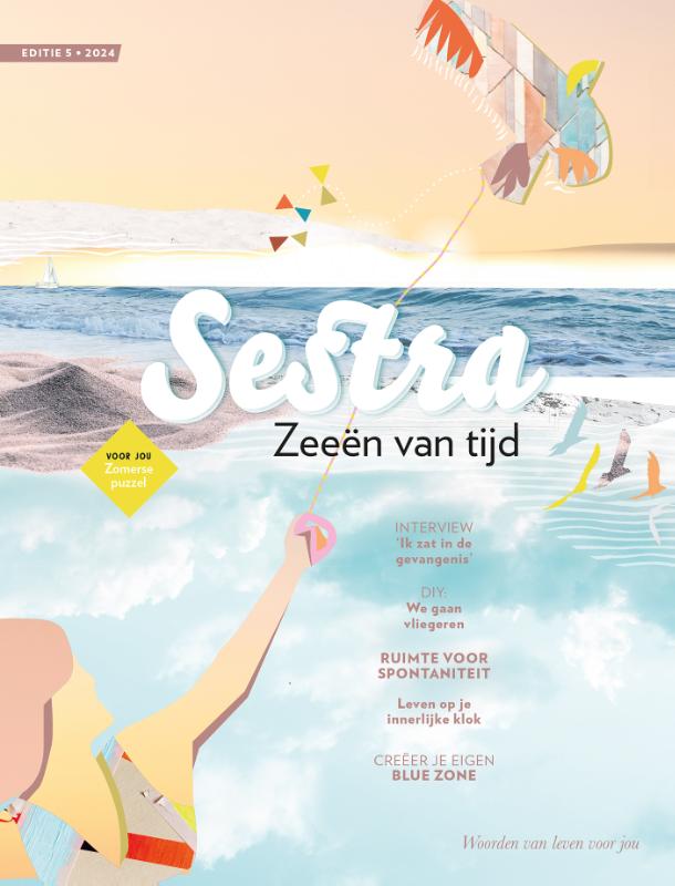 Omslag van Sestra Magazine - Zeeën van tijd