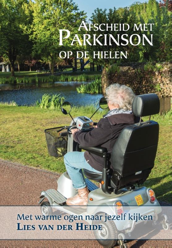 Omslag van Afscheid met parkinson op de hielen
