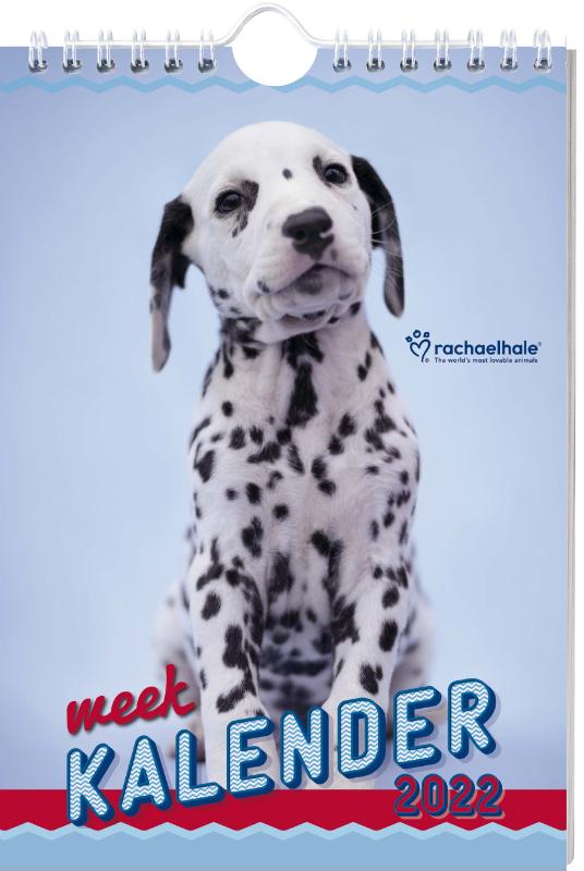 Omslag van Rachael Hale honden weekkalender- 2022