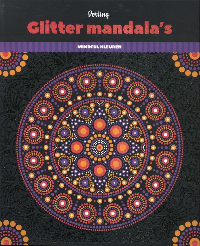 Omslag van Glitter Kleurboeken Mandala's - Dotting