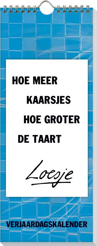 Omslag van Verjaardagskalender Loesje