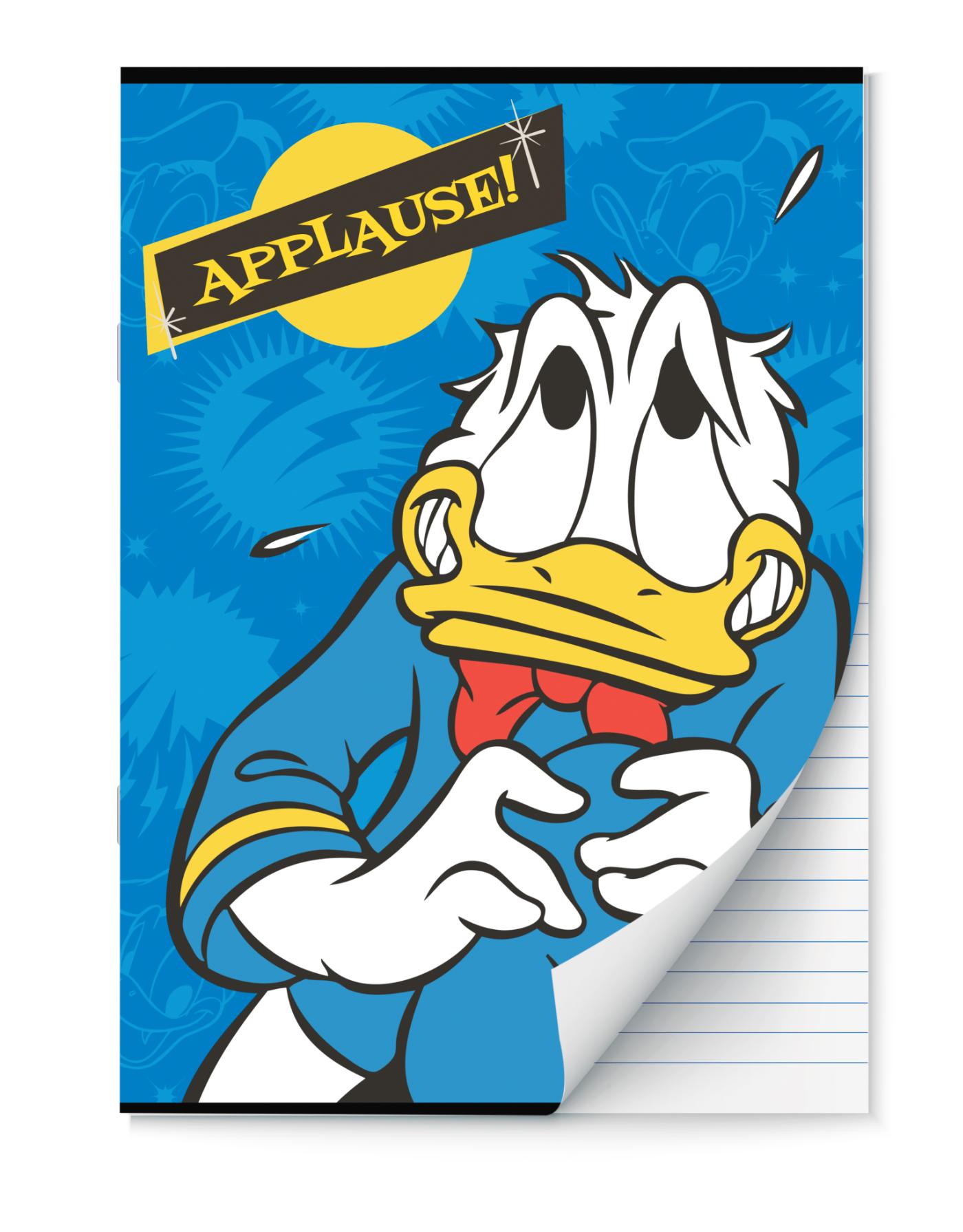 Omslag van Donald Duck - A4 lijn schrift - 2023 - 2024
