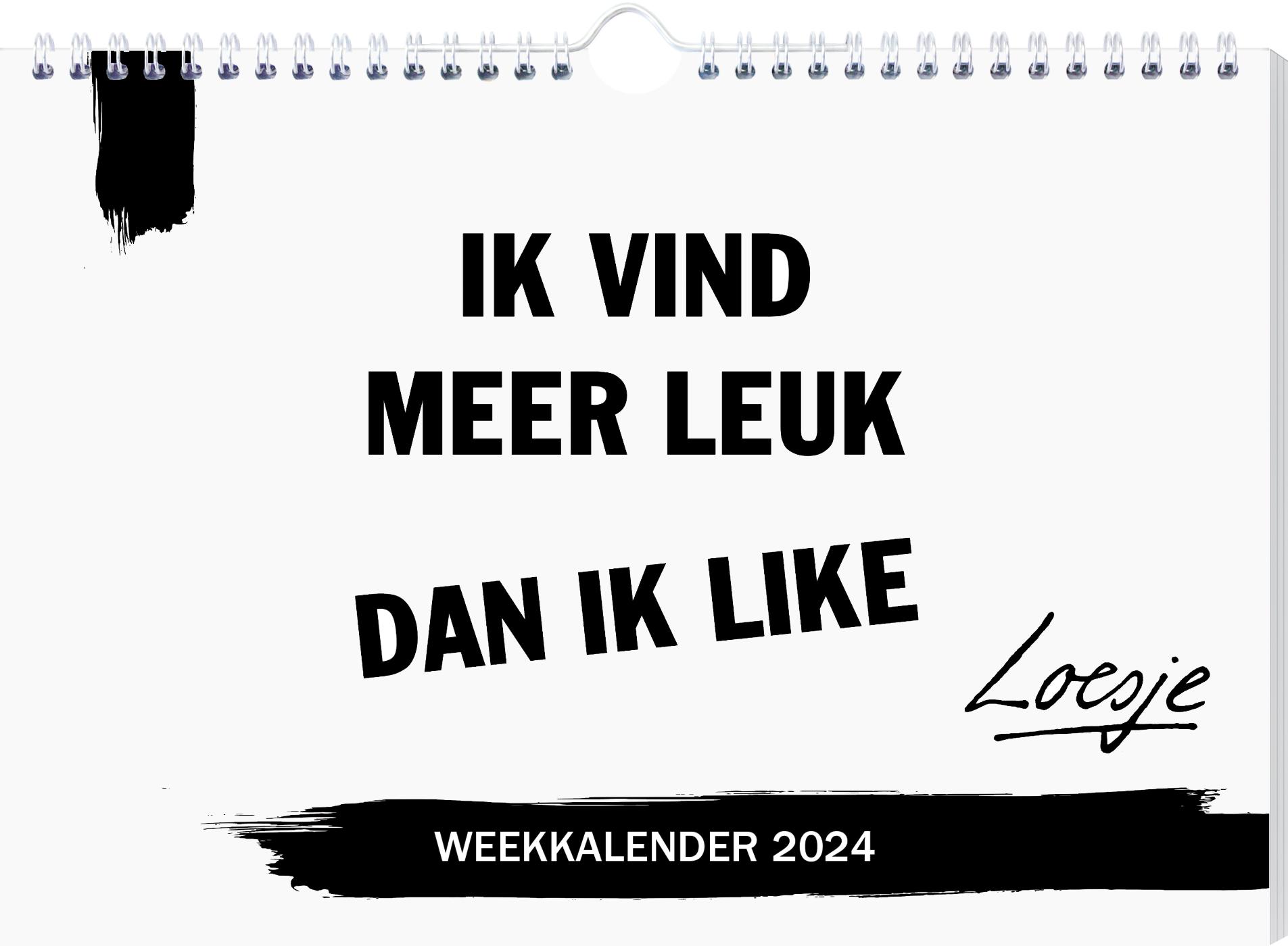 Omslag van Loesje familieplanner - 2024
