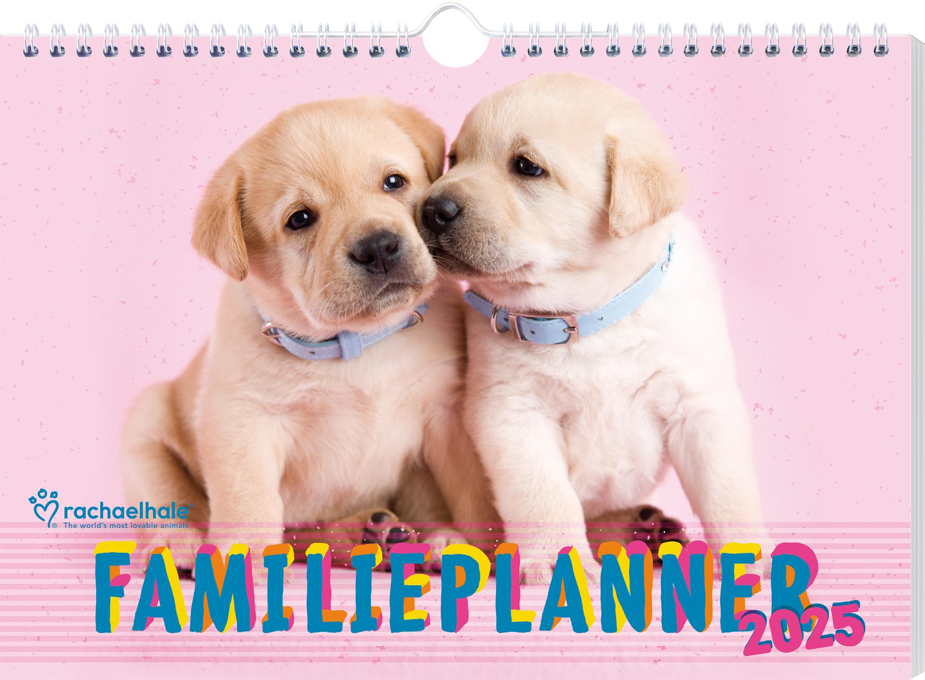 Omslag van Rachael Hale Honden familieplanner - 2025