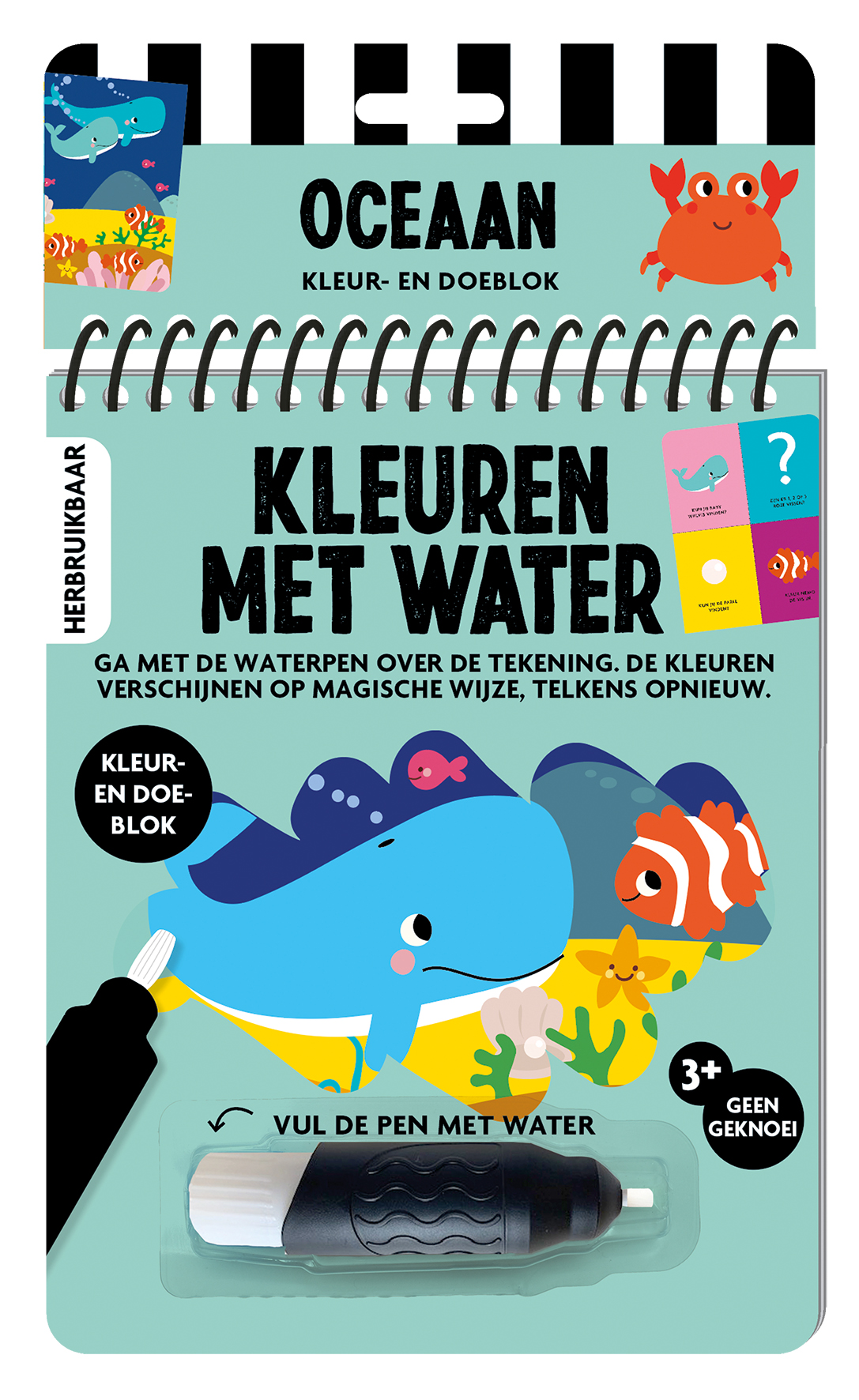 Omslag van Kleuren met water - Oceaan