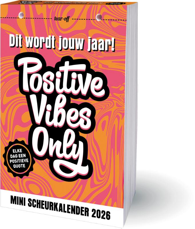 Omslag van Dit wordt jouw jaar - positieve vibes scheurkalender mini - 2026