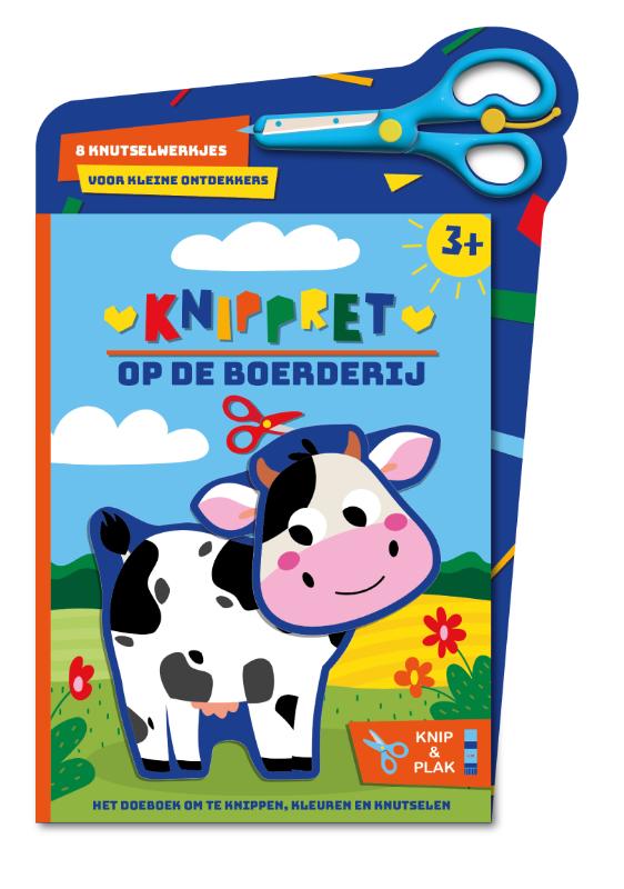 Omslag van Knippret - Op de boerderij
