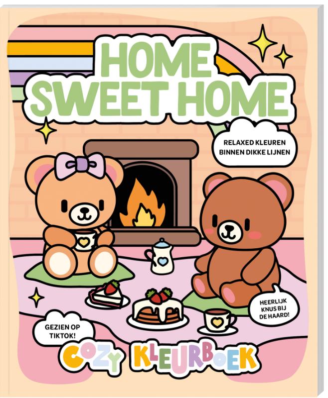 Omslag van Cozy kleurboek - Home sweet home