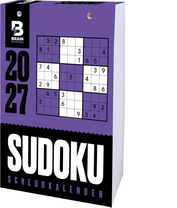 Omslag van Brainbooster Sudoku scheurkalender 2027
