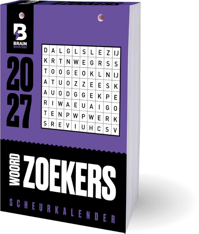 Omslag van Brainbooster Woordzoekers scheurkalender -2027