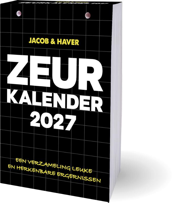 Omslag van Zeurkalender 2027