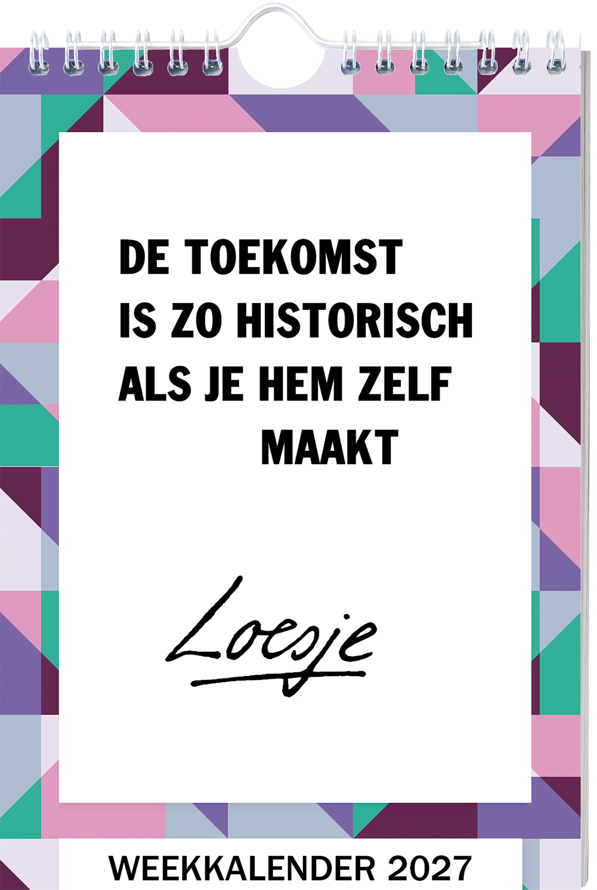 Omslag van Loesje weekkalender 2027