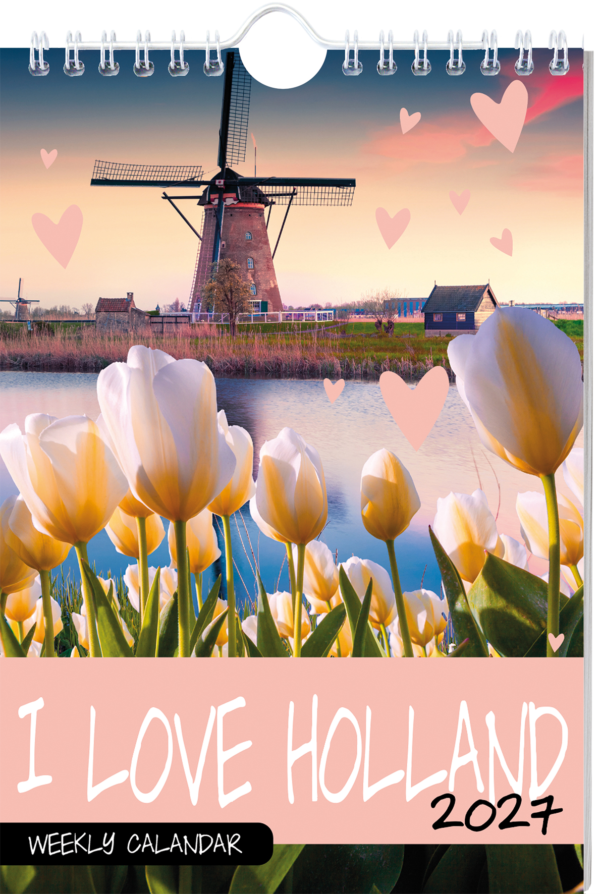 Omslag van I love Holland weekkalender - 2027