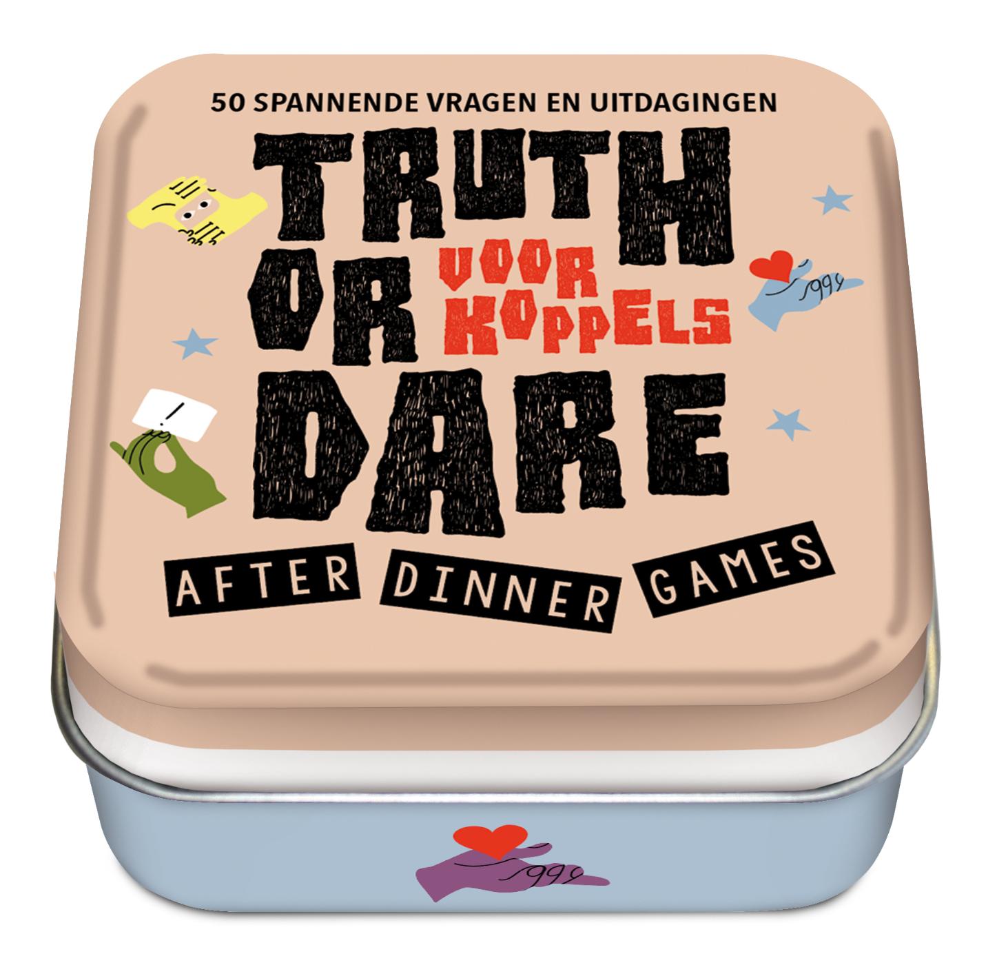 Omslag van After dinner game - Truth or dare voor koppels