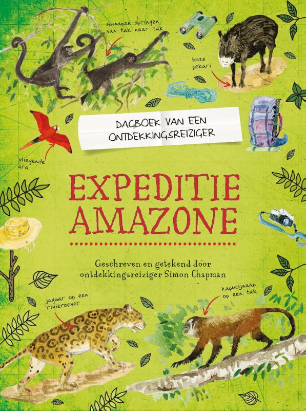 Omslag van Expeditie Amazone
