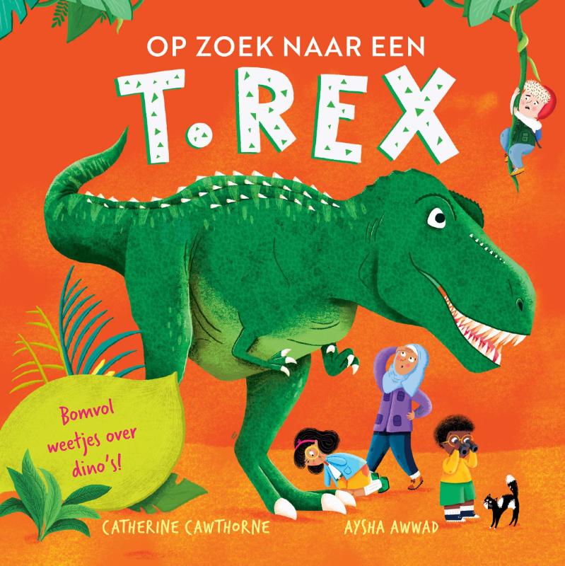 Omslag van Op zoek naar een T. rex