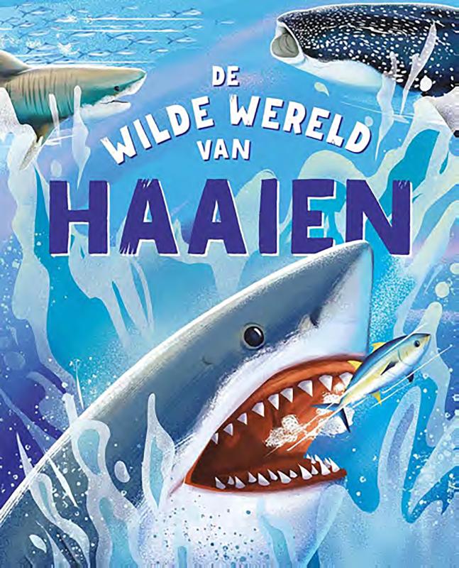 Omslag van De wilde wereld van haaien