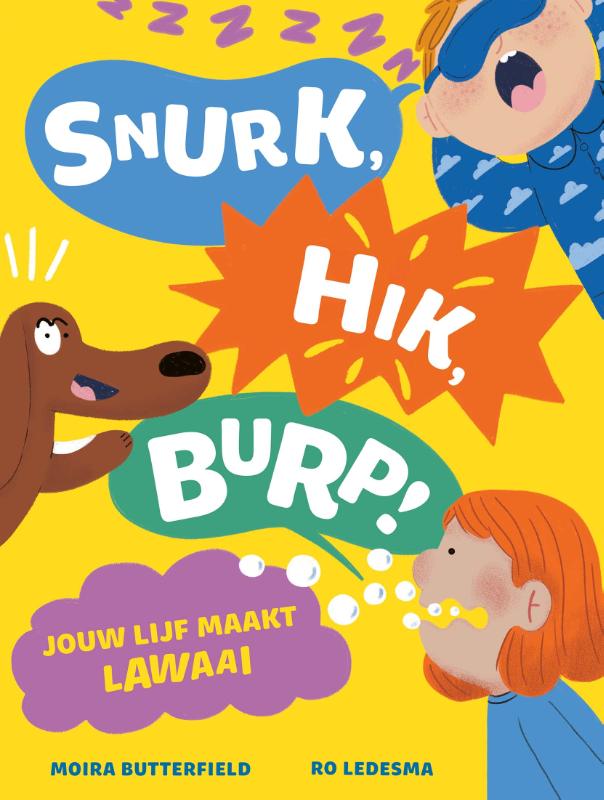 Omslag van Snurk, hik, burp!