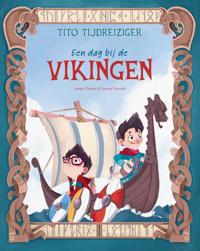 Omslag van Een dag bij de Vikingen
