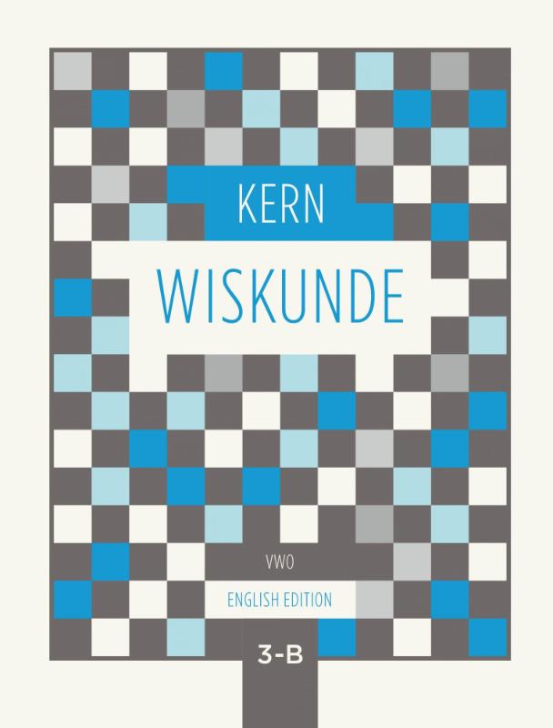 Omslag van KERN Wiskunde leerboek vwo 3 deel B - English edition