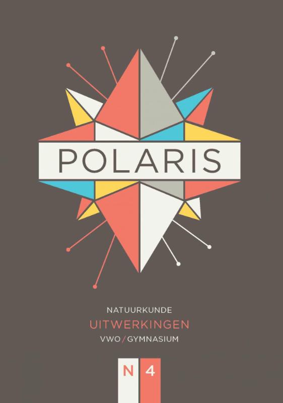 Omslag van POLARIS natuurkunde uitwerkingenboek vwo/gymnasium 4