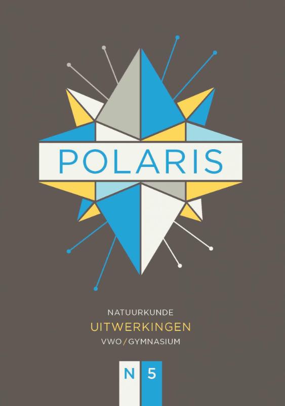 Omslag van POLARIS natuurkunde uitwerkingenboek vwo/gymnasium 5