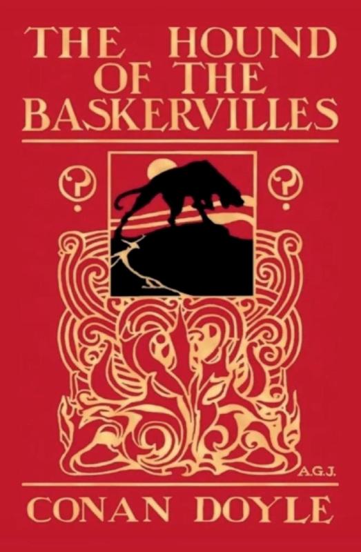Omslag van The Hound of the Baskervilles