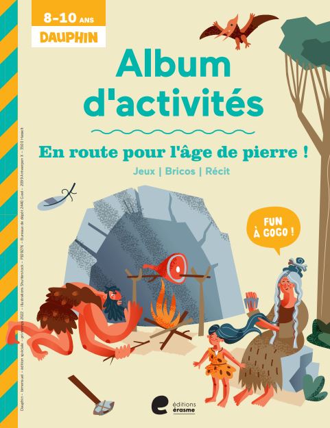 Omslag van Album d'activités: En route pour l'âge de pierre