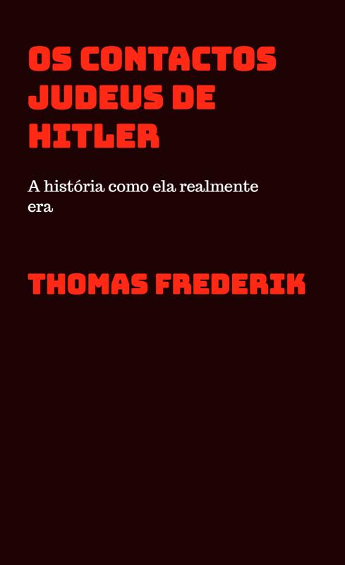 Omslag van OS CONTACTOS JUDEUS DE HITLER
