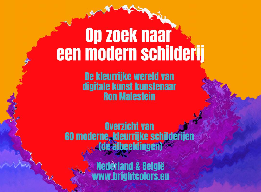 Omslag van Op zoek naar een modern schilderij