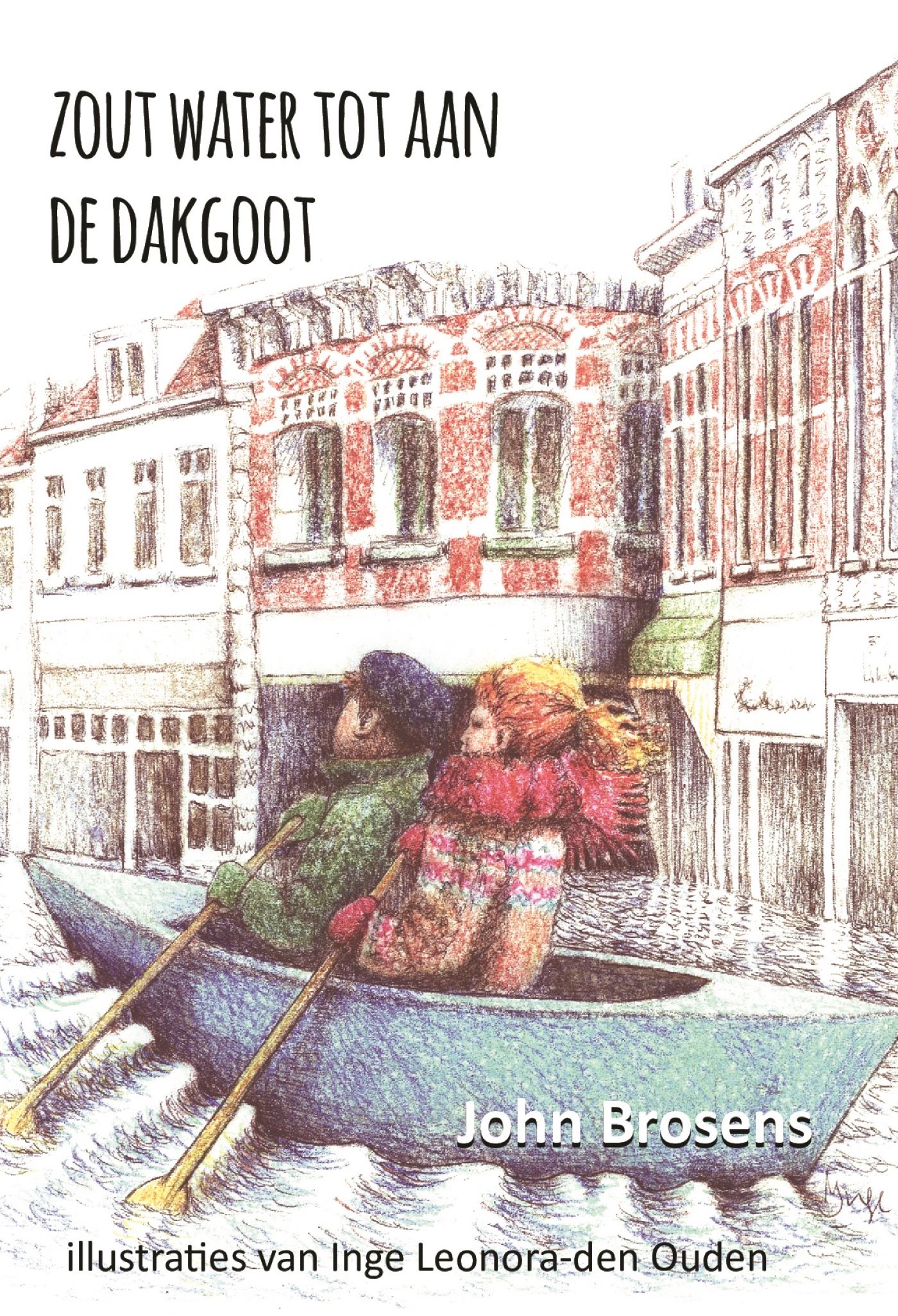 Omslag van Zout water tot aan de dakgoot