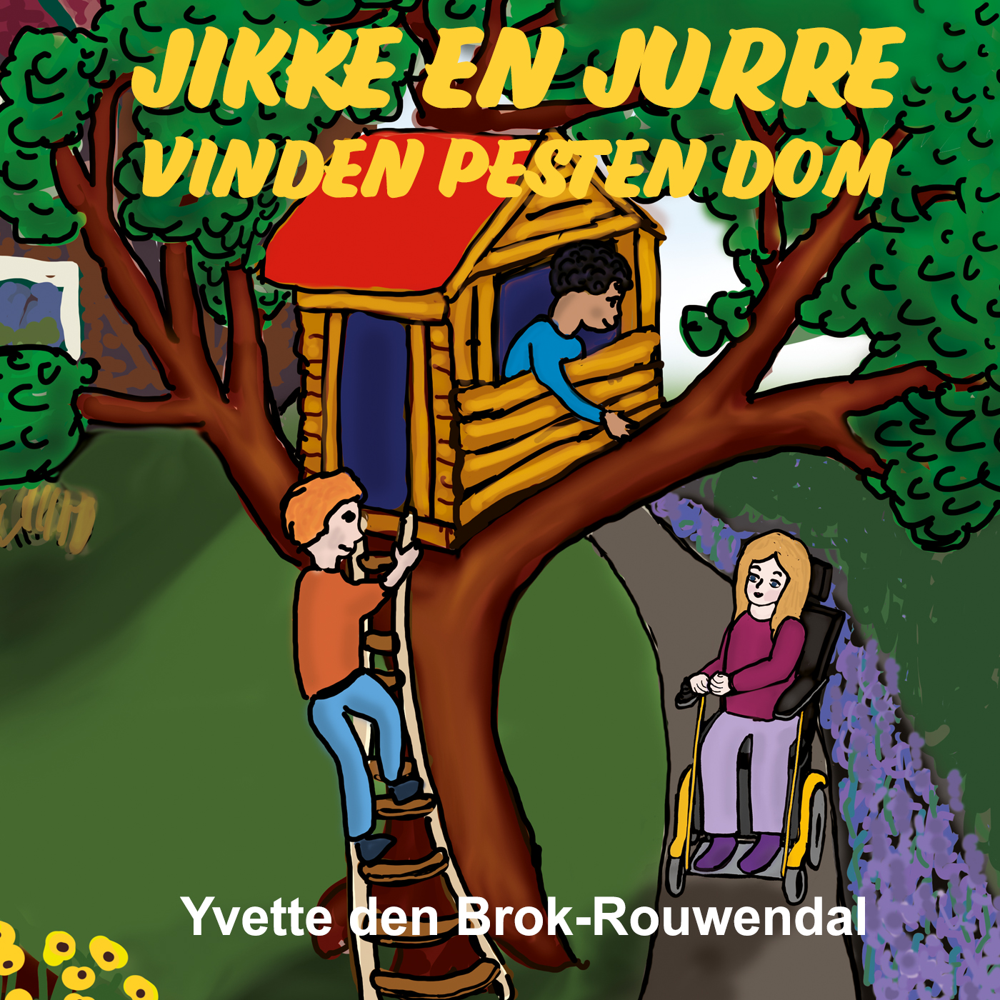 Omslag van Jikke en Jurre vinden pesten dom