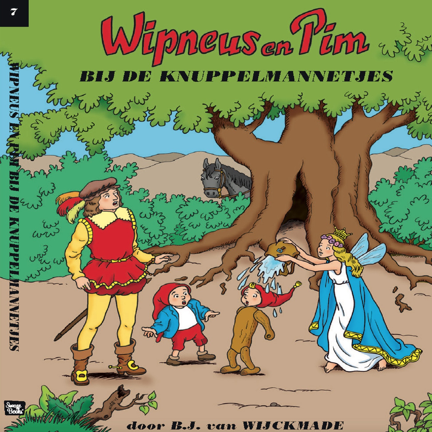 Omslag van Wipneus en Pim bij de Knuppelmannetjes