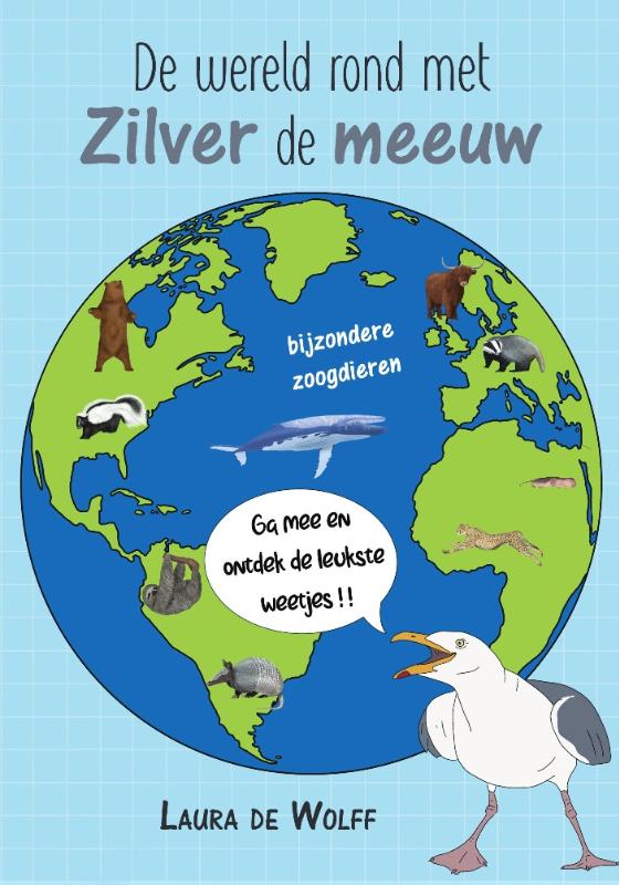 Omslag van De wereld rond met Zilver de meeuw