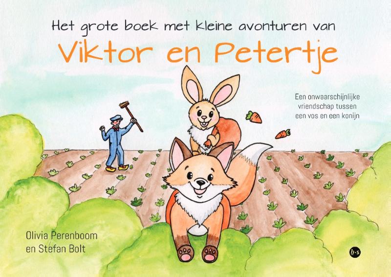 Omslag van Het grote boek met kleine avonturen van Viktor en Petertje
